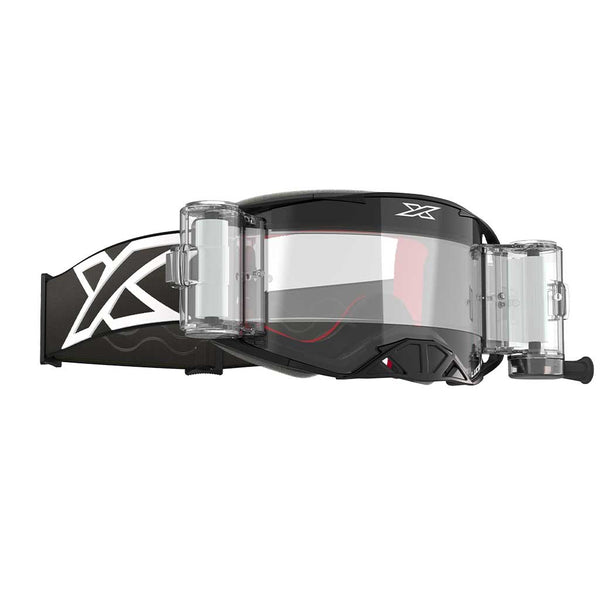 EKS - Lucid Black/White Roll Off System Goggle