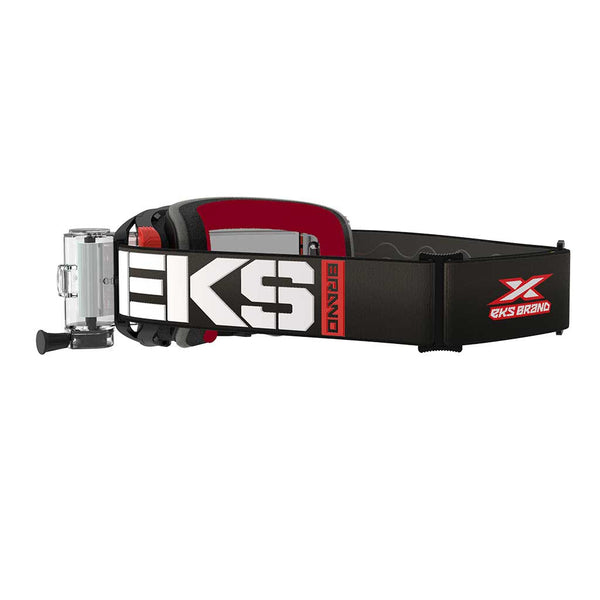 EKS - Lucid Black/White Roll Off System Goggle