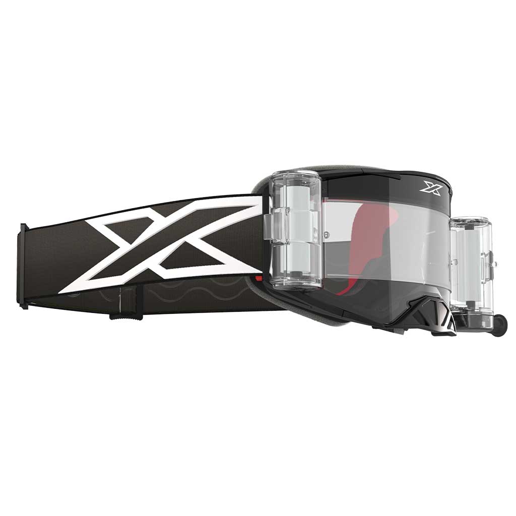 EKS - Lucid Black/White Roll Off System Goggle