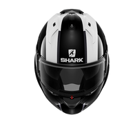 Shark - Evo ES Endless White/Black/Red Flip Helmet