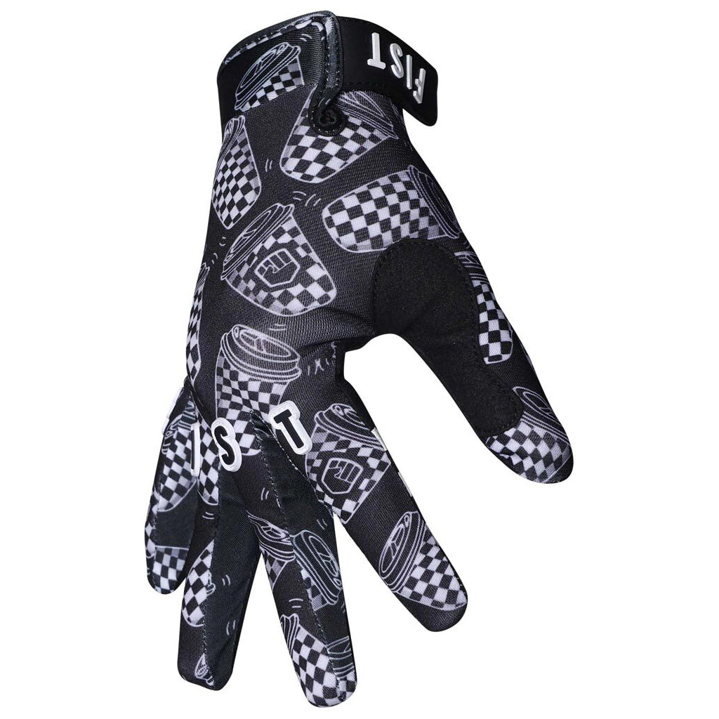 Fist - Strapped Romain Mahieu Chequered Cup Black/White Gloves