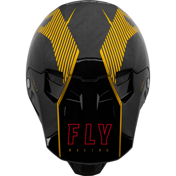 Fly Racing - Formula Carbon Tracer Gold/Black Helmet