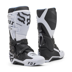 Fox - Instinct 2.0 White/Black MX Boots - AMA Warehouse