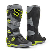 Fox - Comp Grey/Yellow MX Boots