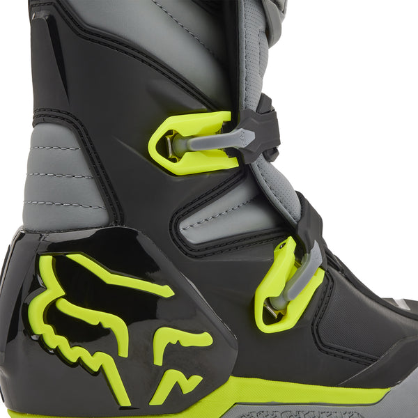 Fox - 2025 Comp Grey/Yellow MX Boots