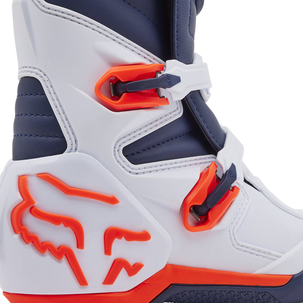 Fox - 2025 Comp White/Navy MX Boots