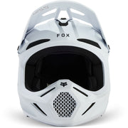 Fox - 2025 Youth V3 Solid Matt White Helmet