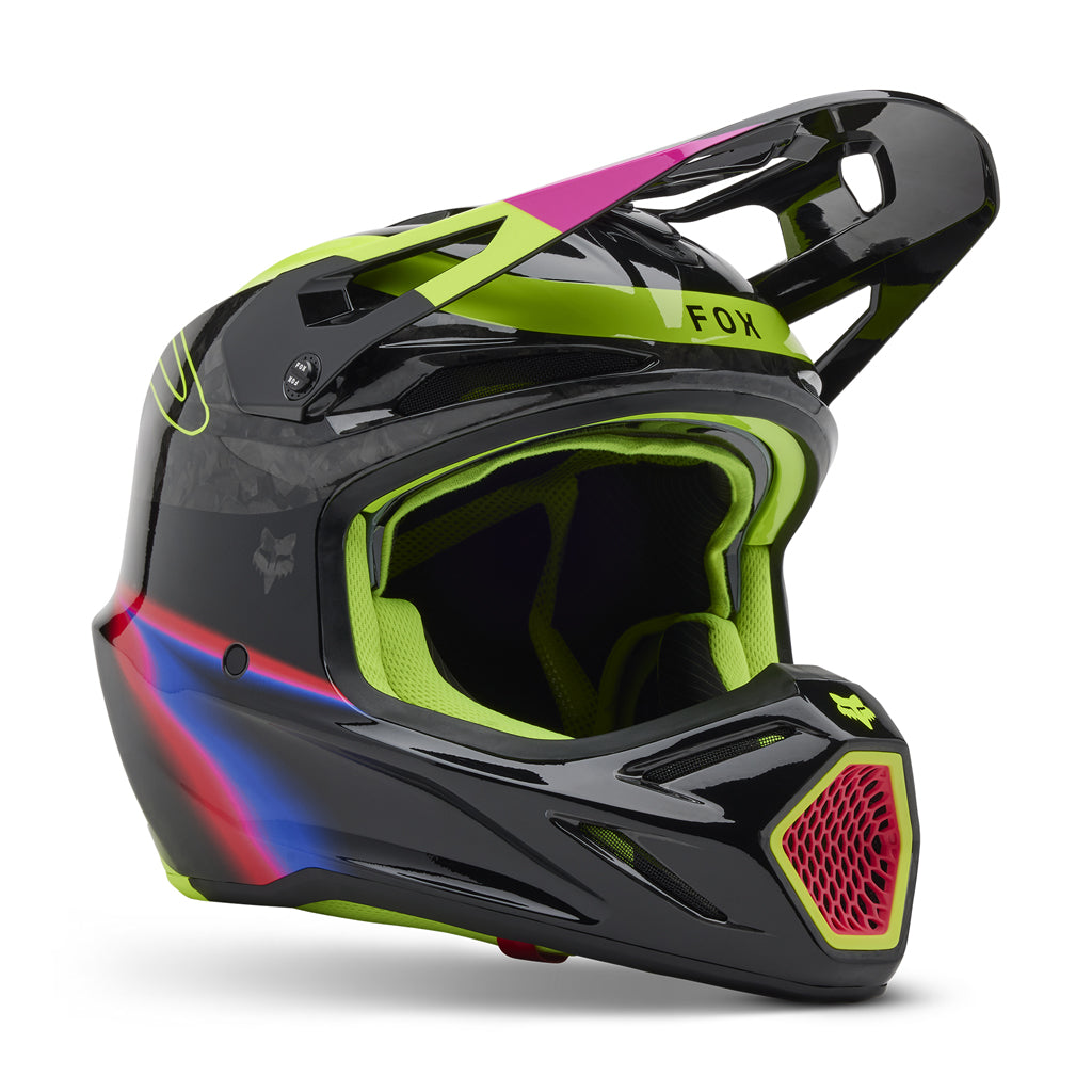 Fox - 2025 V3 RS Black Energy Helmet