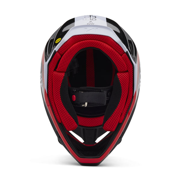 Fox - 2025 V1 Race Spec Flo Red Helmet