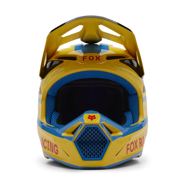 Fox - 2025 V1 Race Spec Yellow Helmet