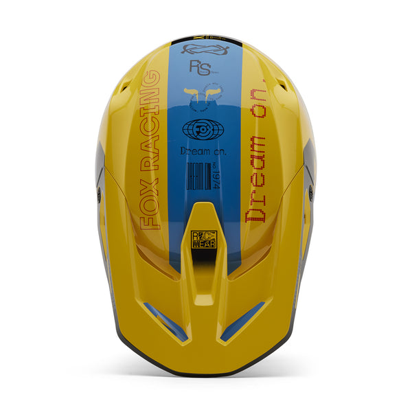 Fox - 2025 V1 Race Spec Yellow Helmet