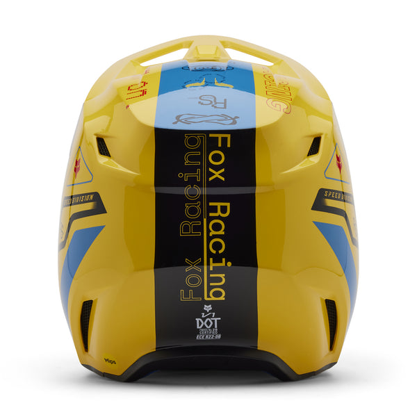 Fox - 2025 V1 Race Spec Yellow Helmet