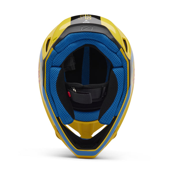 Fox - 2025 V1 Race Spec Yellow Helmet