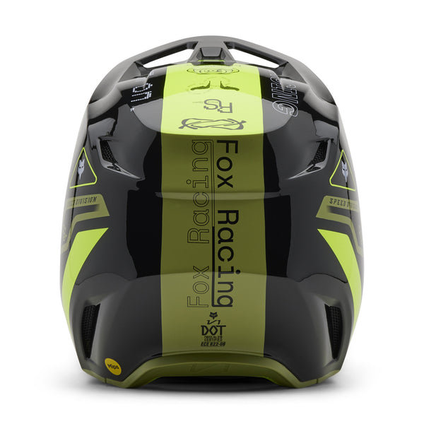 Fox - 2025 V1 Race Spec Green Helmet