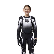 Fox - 2025 Youth 180 Lean Black White MX Combo