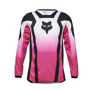 Fox - 2025 Youth Girls 180 Lean Black/Pink Jersey