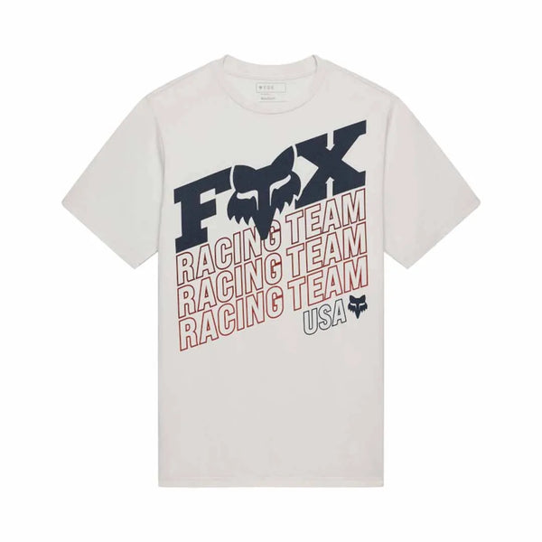 Fox - Coldpress 195 Light Grey SS Tee