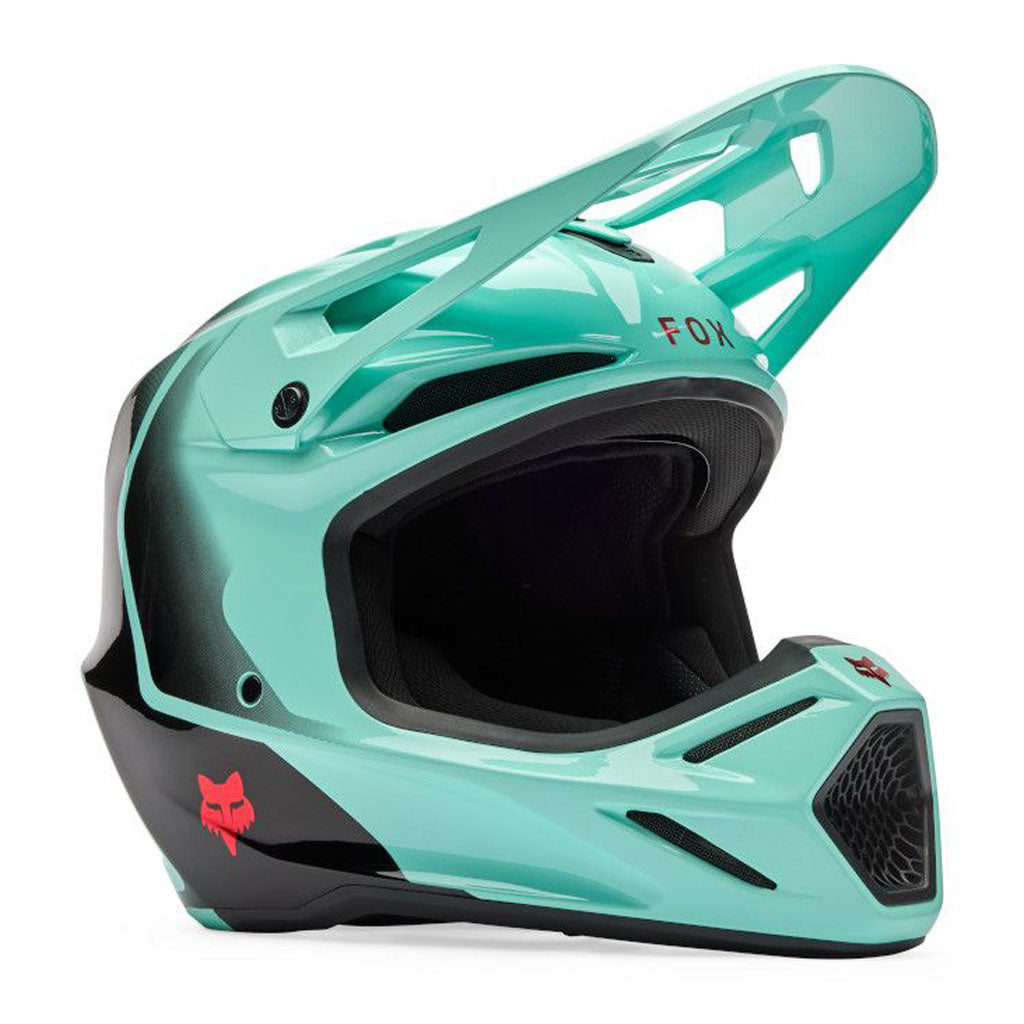 Fox - 2026 V3 Drip Turquoise Helmet