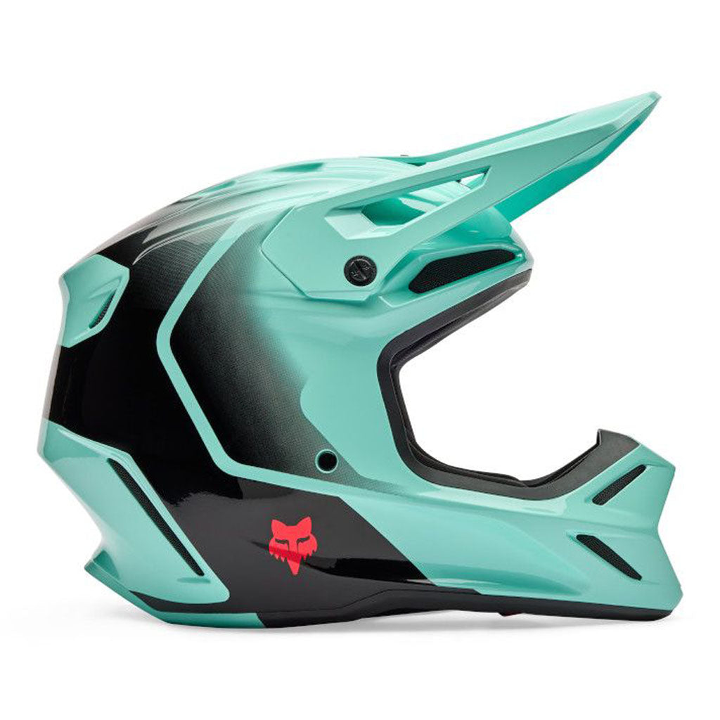 Fox - 2026 V3 Drip Turquoise Helmet