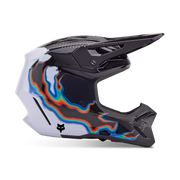 Fox - V3 RS Scans LE White Black Helmet