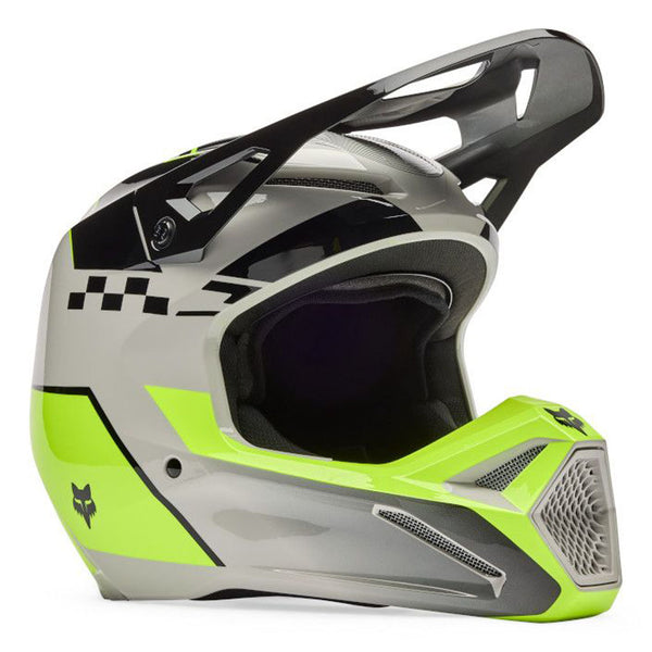 Fox - 2026 V1 Collect Grey/Yellow Helmet