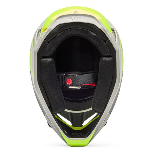 Fox - 2026 V1 Collect Grey/Yellow Helmet