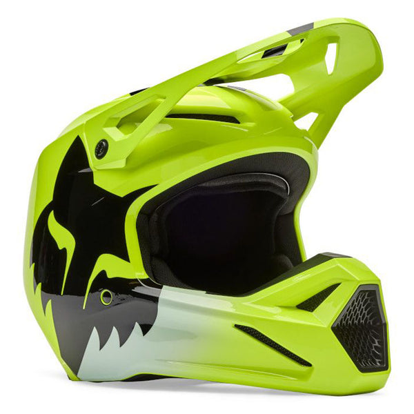 Fox - 2026 V1 Shield Flo Yellow Helmet