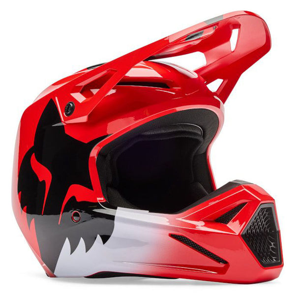 Fox - 2026 V1 Shield Flo Red Helmet