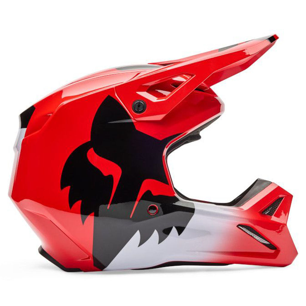 Fox - 2026 V1 Shield Flo Red Helmet