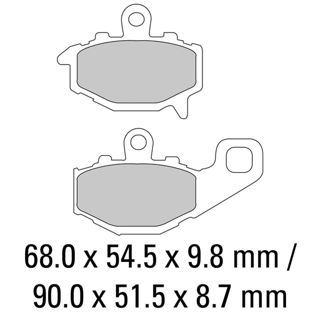 Ferodo - Disc Pad Set - FDB2012P - CF Moto/Kawasaki