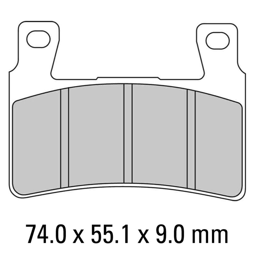 Ferodo - Disc Pad Set - FDB2079ST - Harley Davidson/Honda/Hyosung/Kawasaki