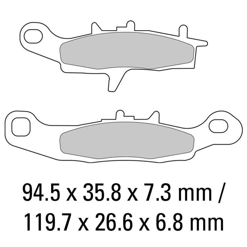 Ferodo - Sintered Brake Pads FDB2080SG