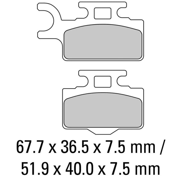 Ferodo - Sintered Brake Pads FDB2110SG