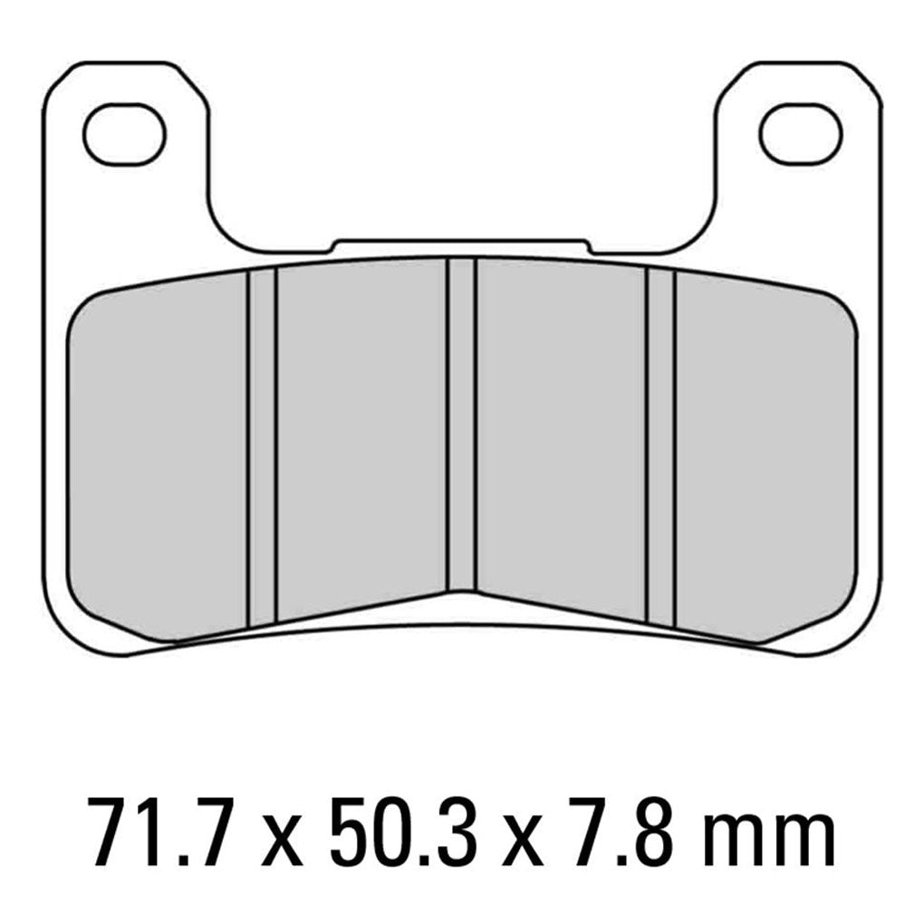 Ferodo - Disc Pad Set - FDB2178ST - Hyosung/Kawasaki/Suzuki