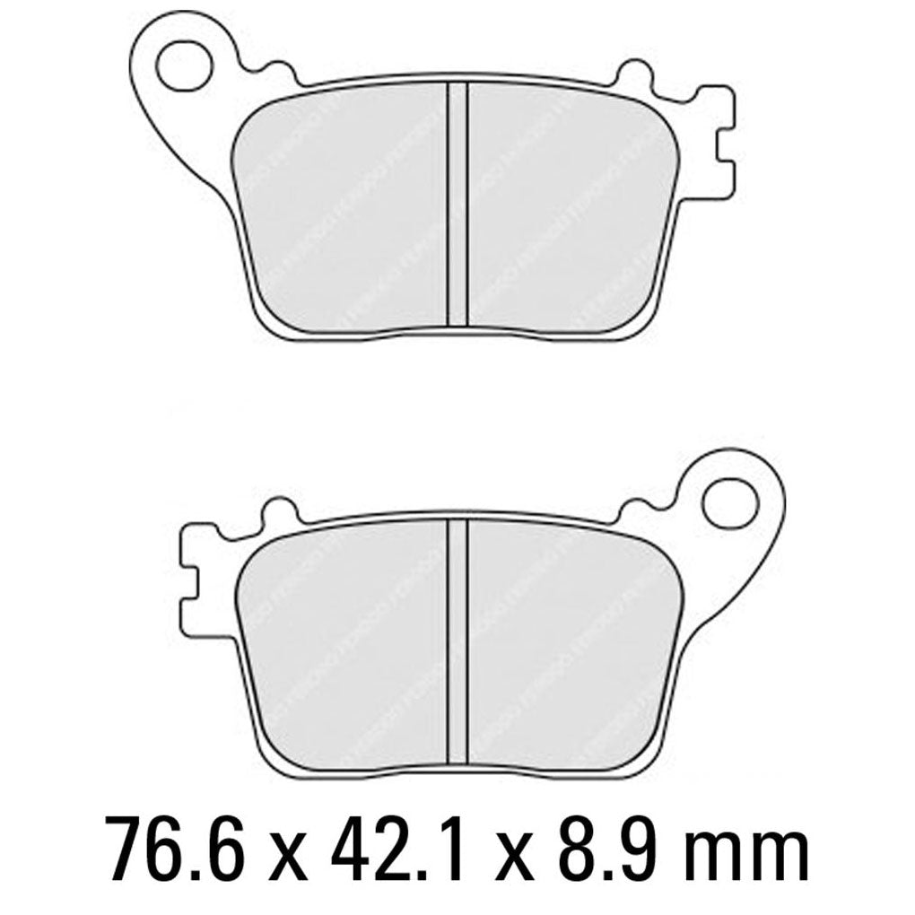 Ferodo - Disc Pad Set - FDB2221ST Honda/Kawasaki/Suzuki/Yamaha