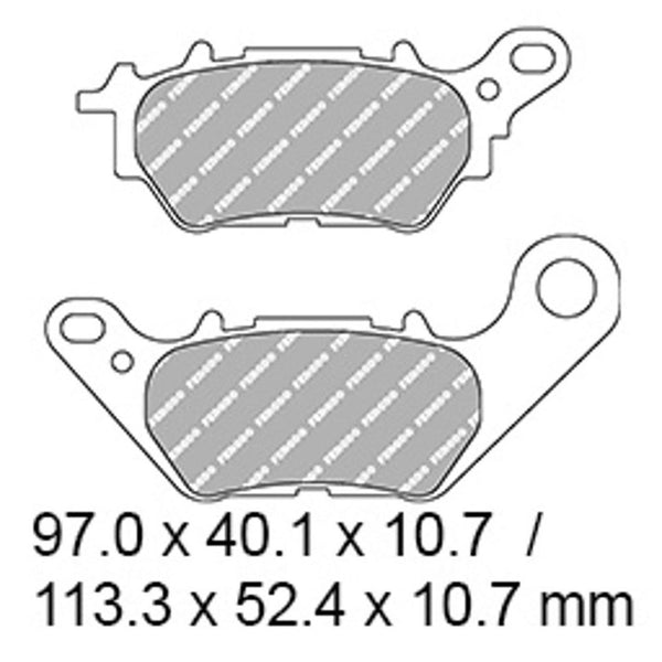 Ferodo - Non Sintered Brake Pads FDB2283EF