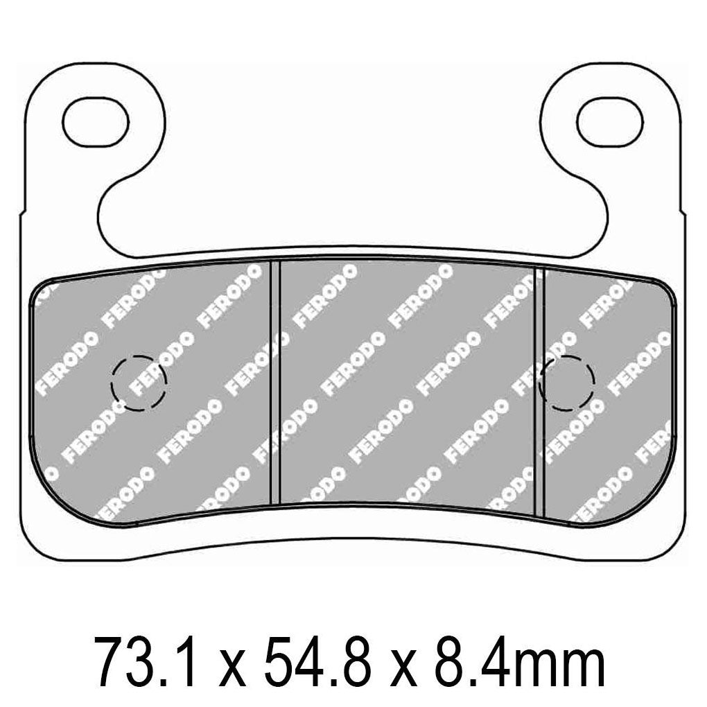 FERODO BRAKE PADS : FDB2321ST (PK=2 Pads) [BQ25]