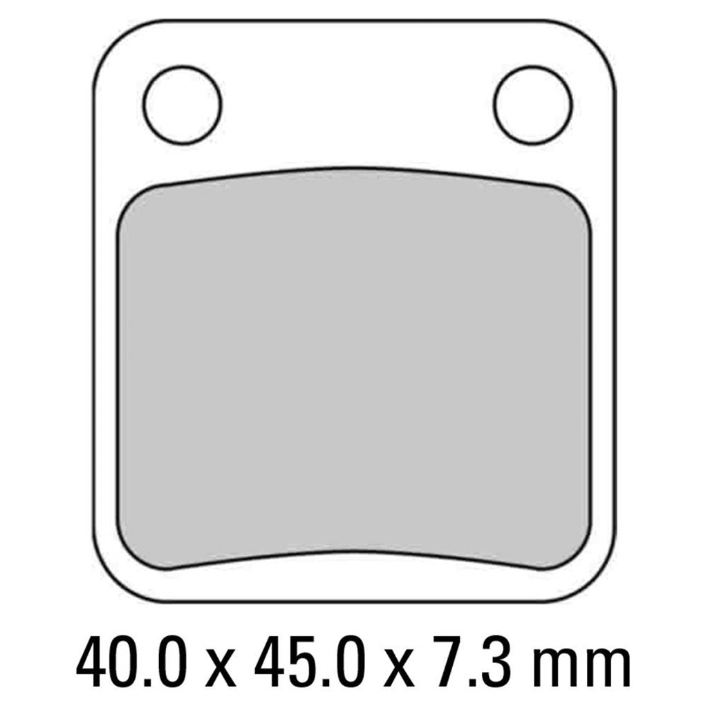 Ferodo - Disc Pad Set FDB250SG - Honda