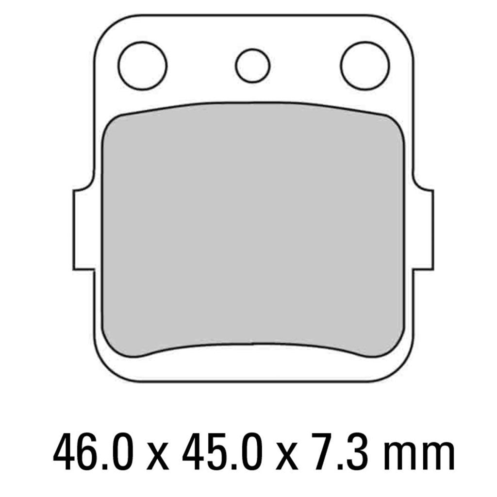 Ferodo - Disc Pad Set FDB381SG - Honda