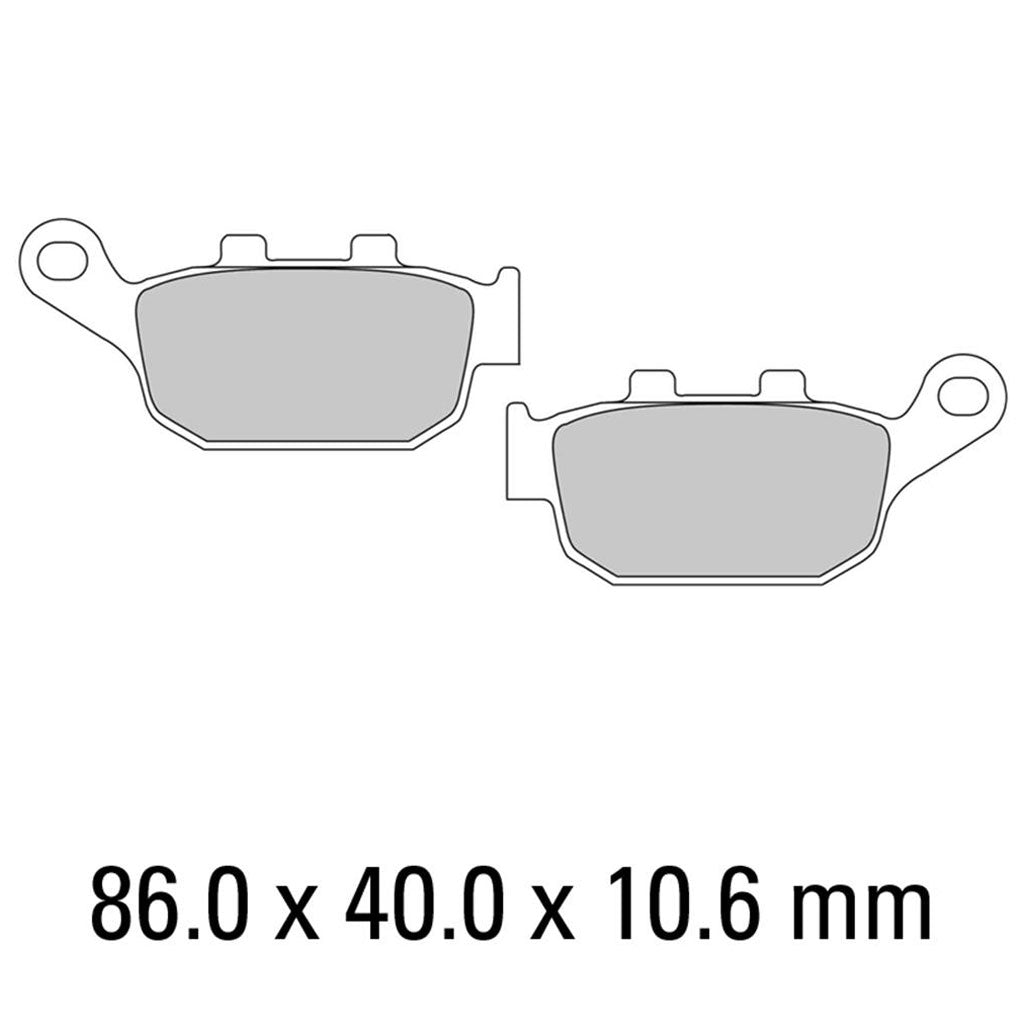 Ferodo - Disc Pad Set - FDB531P - Honda/Buell