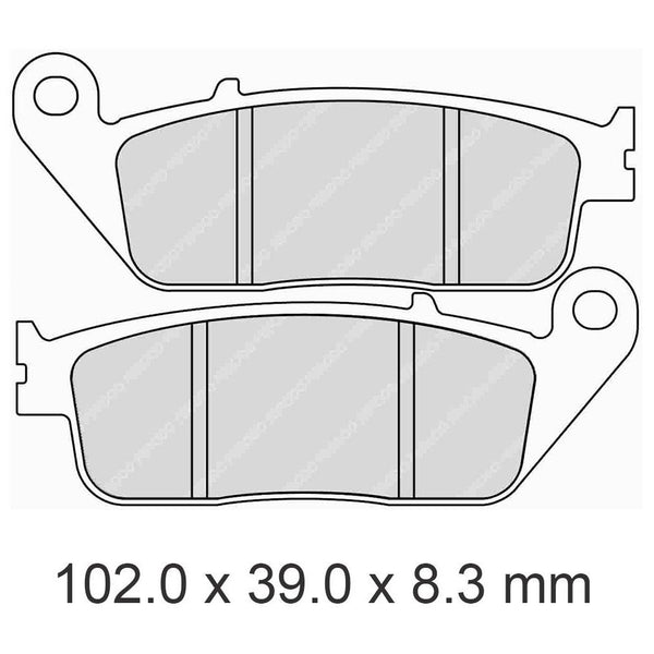 Ferodo - Non Sintered Brake Pads FDB570P