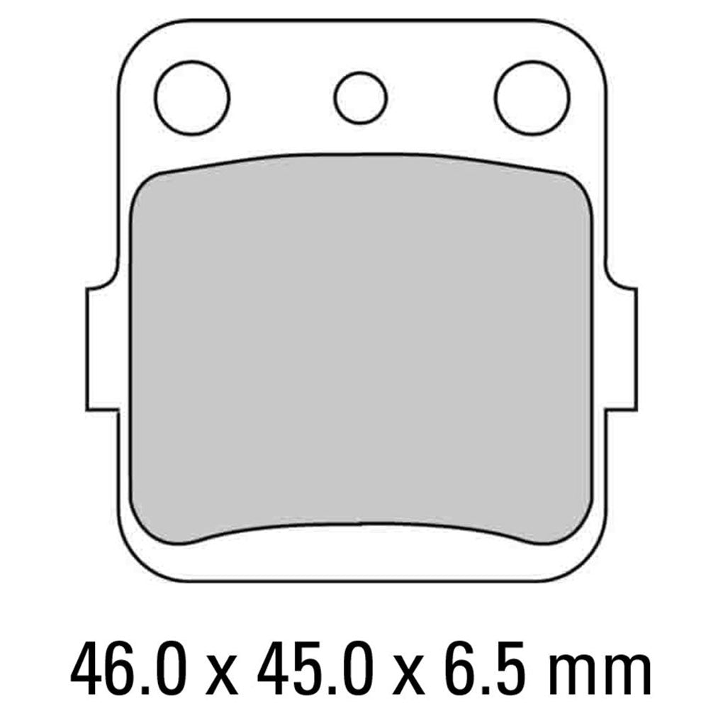 Ferodo - Disc Pad Set FDB661SG - Honda/Kawasaki/Yamaha/Suzuki