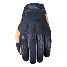 Five - Scrambler Black/Tan Gloves