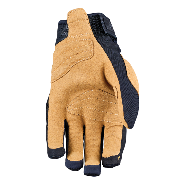 Five - Scrambler Black/Tan Gloves