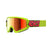 EKS - Gox Flat Out Flo Yellow/Red Mirrored Lens Goggle