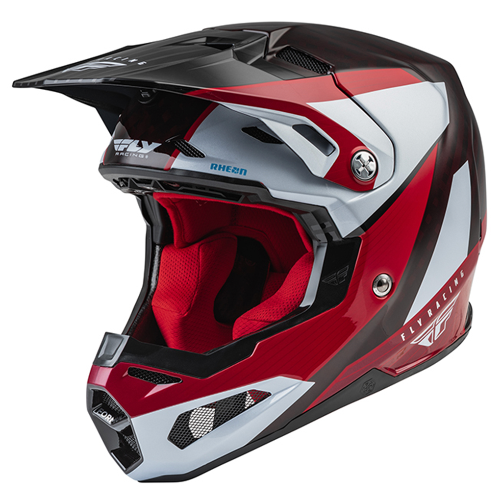 Fly Racing - Formula Carbon Prime Red/White Helmet