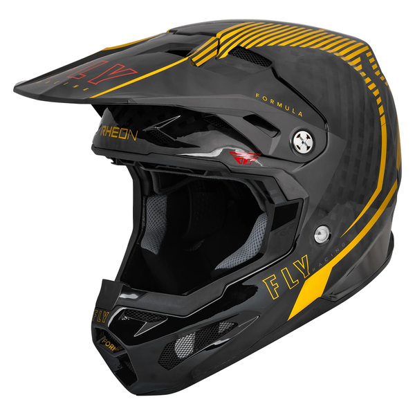 Fly Racing - Formula Carbon Tracer Gold/Black Helmet