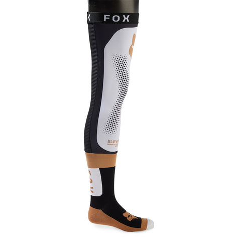 Fox - 2024 Flexair Black/White Knee Brace Socks