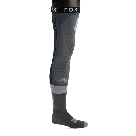 Fox - 2024 Flexair Grey/Black Knee Brace Socks