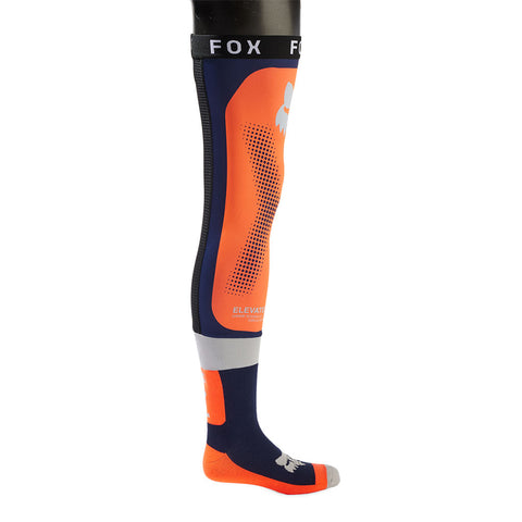 Fox - 2024 Flexair Orange/Black Knee Brace Socks